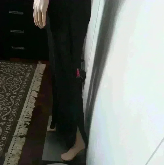 NWNT garage sexy party/cocktail office wedding jumpsuit with side slit size 9/10 - Picture 6 of 8